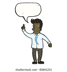 cartoon business man with an idea cartoon business man with an idea