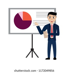 Cartoon Businessman character