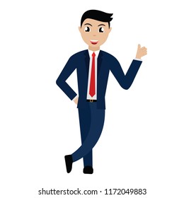 Cartoon Businessman character