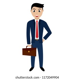 Cartoon Businessman character