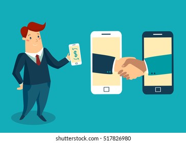 Handphone Cartoon High Res Stock Images Shutterstock