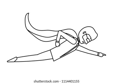 Cartoon businessman icon