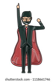 Cartoon businessman icon