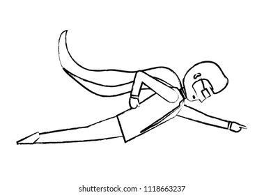 Cartoon businessman icon