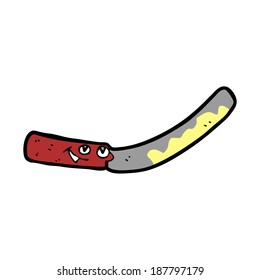 cartoon butter knife