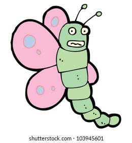 mariposa de dibujos animados
