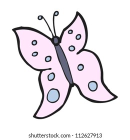 cartoon butterfly