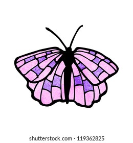 mariposa de dibujos animados