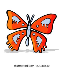 cartoon butterfly
