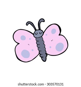 cartoon butterfly