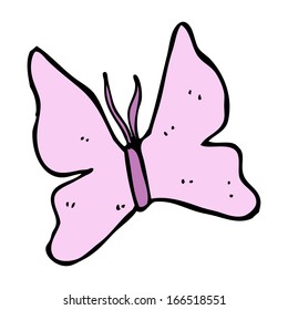 cartoon butterfly symbol