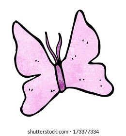 cartoon butterfly symbol