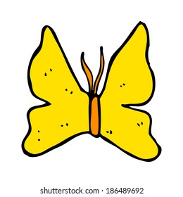 cartoon butterfly symbol