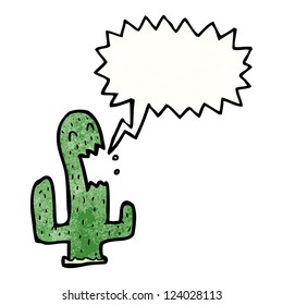 cactus de dibujos animados