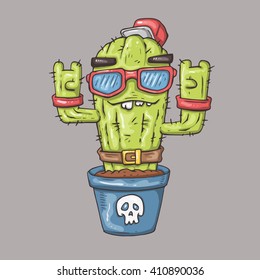 cartoon cactus