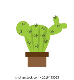 Cartoon cactus icon