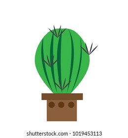 Cartoon cactus icon