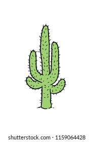 Cartoon Cactus vector