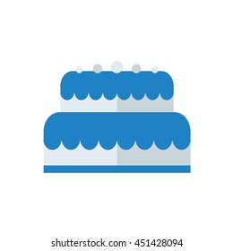 cartoon cake icon