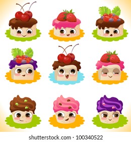 Cartoon cakes