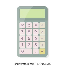 Cartoon calculator vector eps10