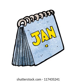 cartoon calendar