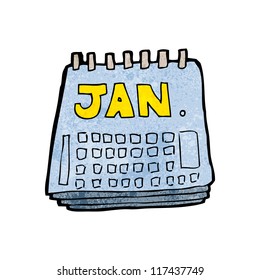 cartoon calendar