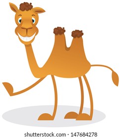 Cartoon camel