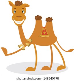 Cartoon camel