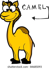 cartoon camel