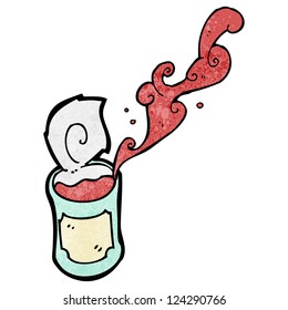 cartoon can of beans