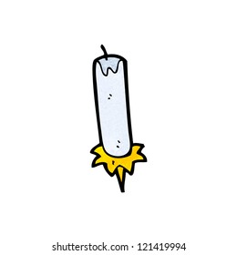 cartoon candle