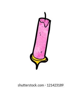 cartoon candle