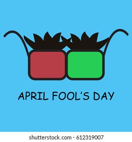 Cartoon caption April fool's day
