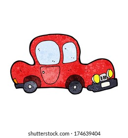 coche de dibujos animados