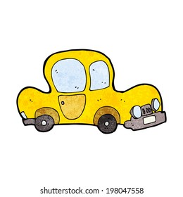 coche de dibujos animados