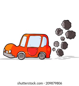 coche de dibujos animados