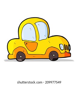 coche de dibujos animados