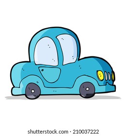 coche de dibujos animados