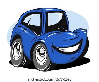 Cartoon car