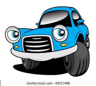 Cartoon car