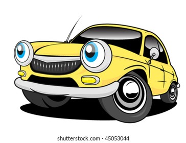 Cartoon car