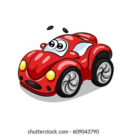 cartoon car