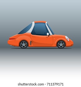 Cartoon car