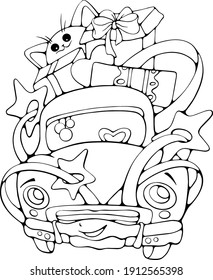 Download Cars Coloring Book Images Stock Photos Vectors Shutterstock