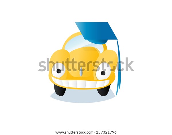 Cartoon car vector\
illustration.