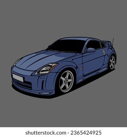 Cartoon car vector illustration for conceptual design. Good for poster, sticker, t shirt print, banner.
Separated layers, easy to edit in your vector supported software.