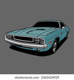 Ilustración del vector del coche de dibujos animados para el diseño conceptual. Bien por afiche, pegatina, camiseta impresa, pancarta.
Capas separadas, fáciles de editar en el software soportado por vectores.