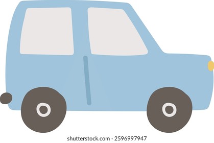 Cartoon Car Vehicle Vector Illustration