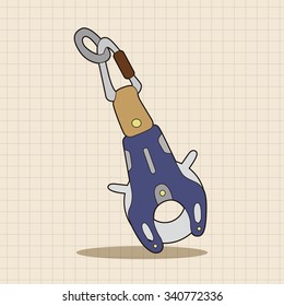 cartoon Carabiner